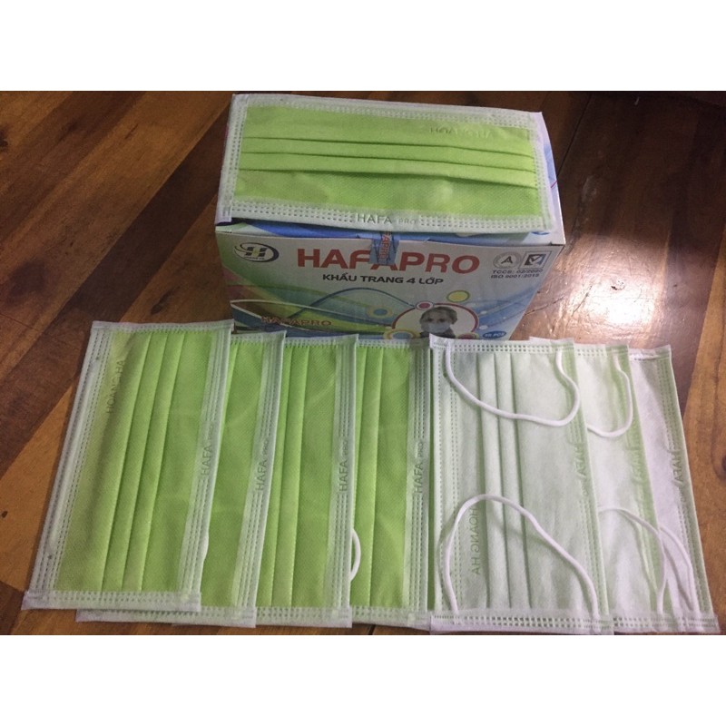 Khẩu trang y tế 4 lớp HAFAPRO. Sĩ buôn từ 10 hộp. | BigBuy360 - bigbuy360.vn