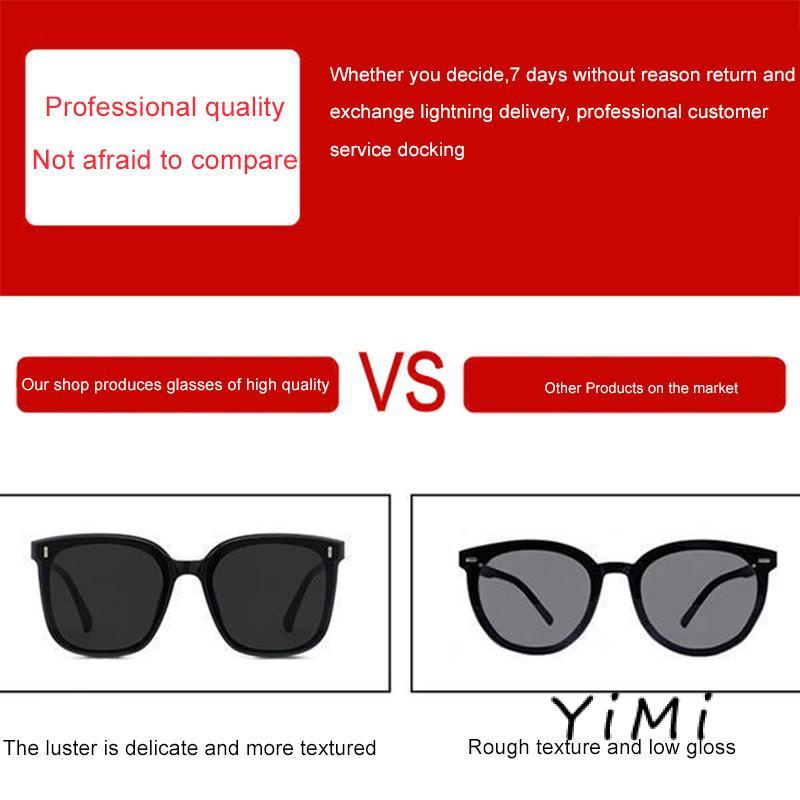 Kính Mát Gọng Tròn Mỏng Chống Tia UV Bảo Vệ Mắt Cho Nữ