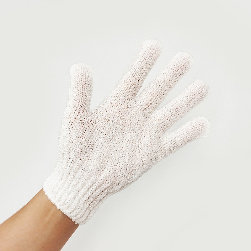 Mua 1 tặng 1- Găng tay tắm tẩy da chết lưng chân tay đa năng Hàn Quốc mát xa tẩy tế bào chết - Hanayuki Asia