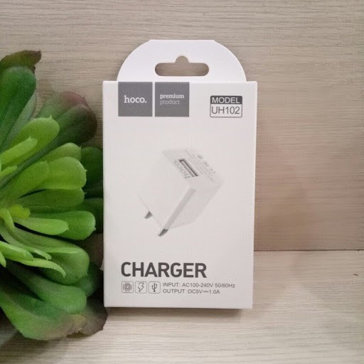 Cốc sạc điện thoại HOCO UH 102 - Hỗ trợ sạc nhanh 5v/1A, thiết kế nhỏ gọn, tiện lợi, dễ dàng mang theo