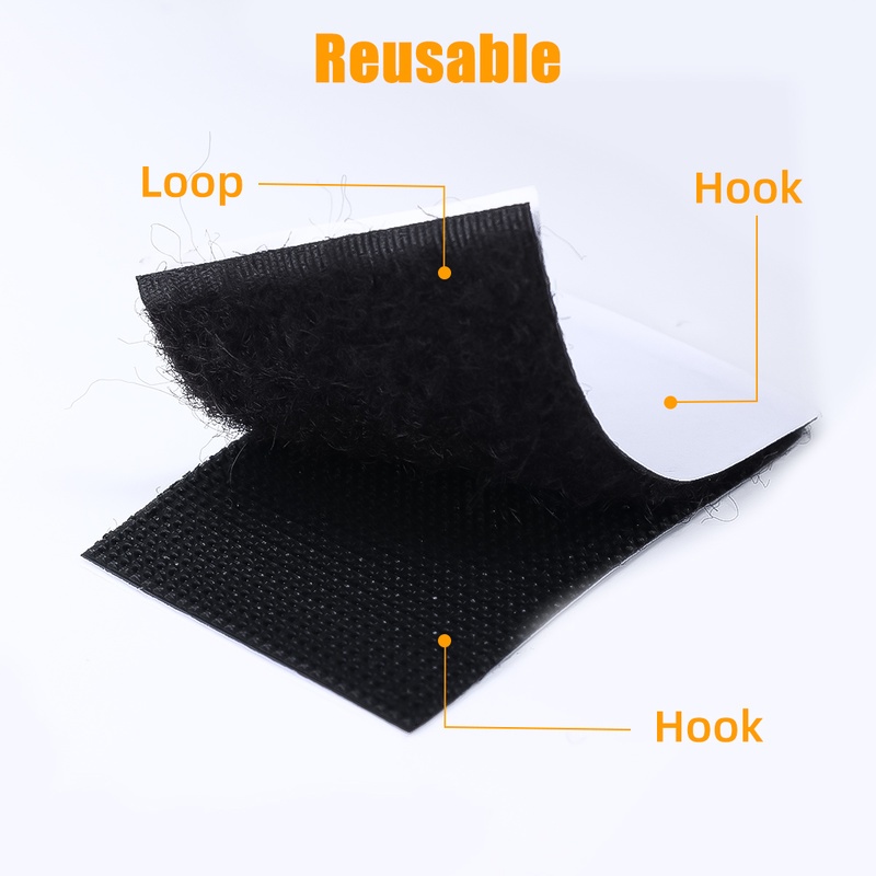 Set 5 Cặp Miếng Dán Cố Định Thảm Lót Sàn Chống Trượt Tự Dính Tiện Lợi