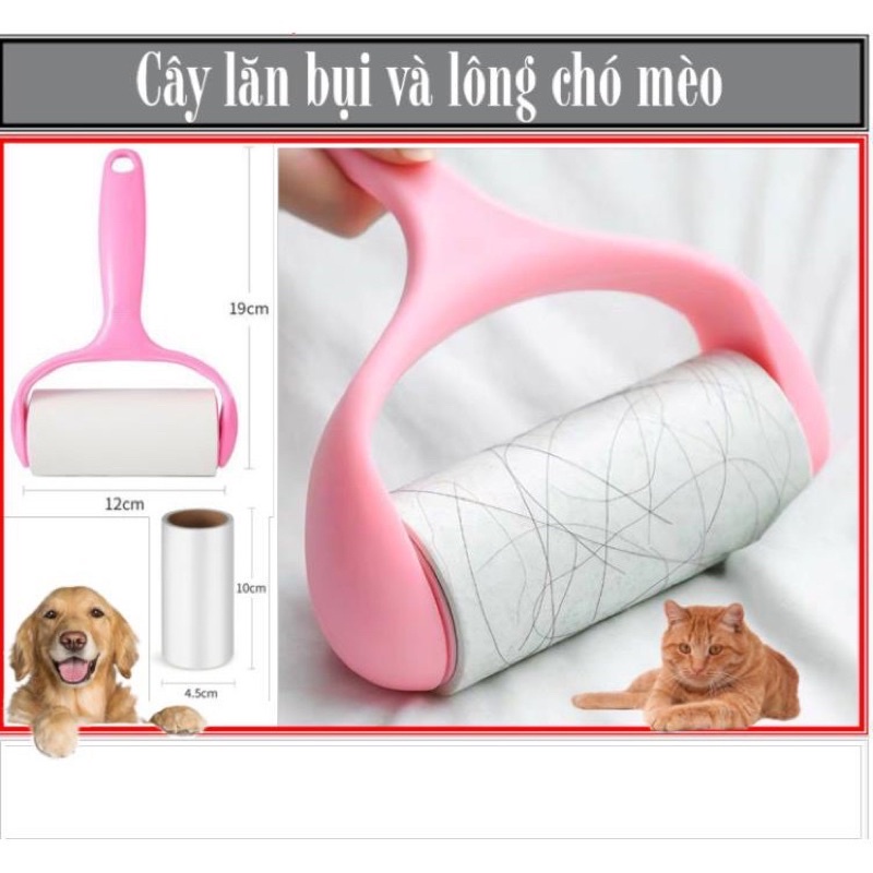 Cây Lăn Bụi/ Lông Thú Cưng Chó Mèo đa năng Tiện dụng