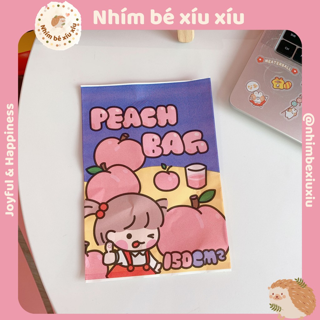 Túi giấy cute đựng quà/scrunchies/đồ lưu niệm nhỏ xinh nhiều màu dễ thương