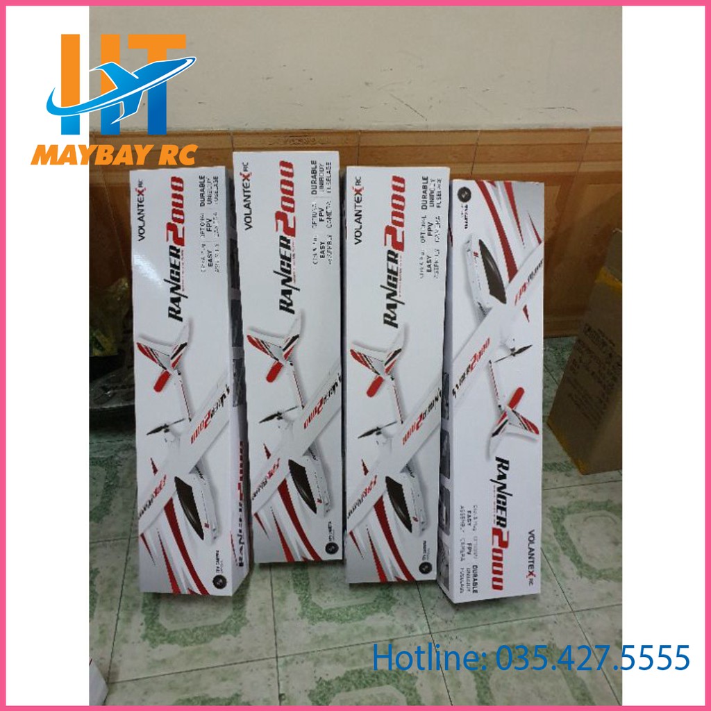 Kit tàu lượn Volantex Ranger 2000 V757-8 sải cánh 2000mm EPO FPVMáy bay RC