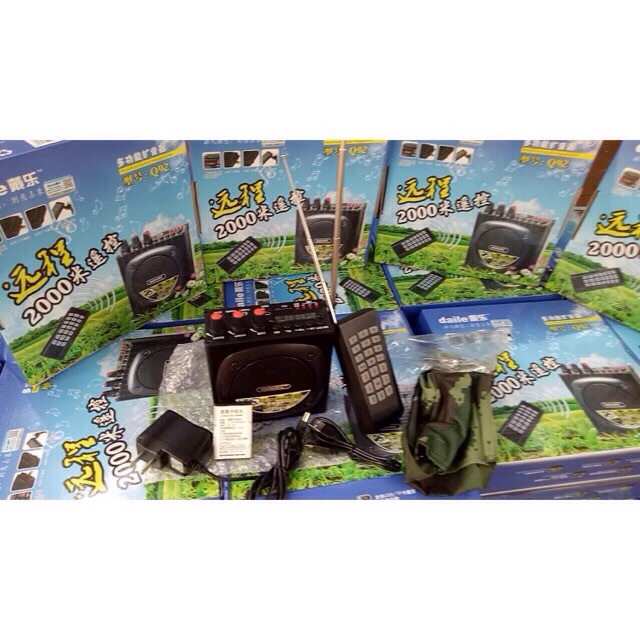 loa bẫy chim kèm trợ giảng Q92