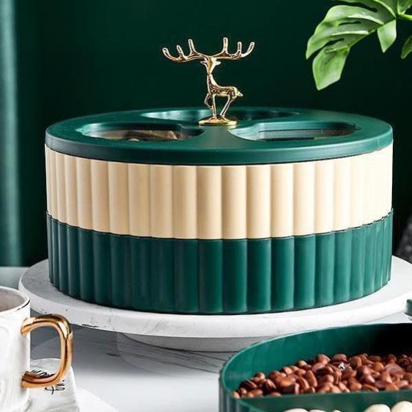 Khay Mứt Tết Hưu Hai Tầng Sang Trọng Hiện Đại