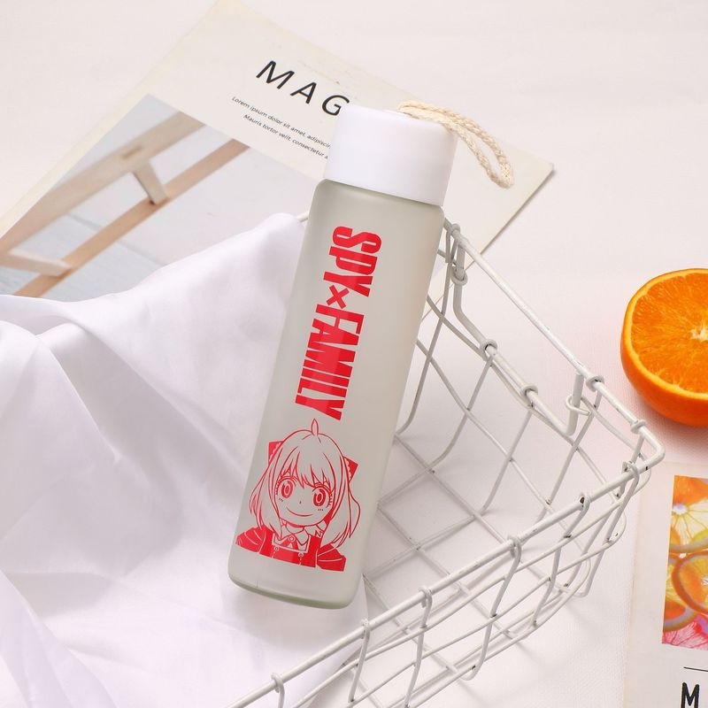 Ly Thủy Tinh Phong Cách Anime SPY×FAMILY Anya Yor Forger Twilight 320ml 3 Kiểu Tùy Chọn