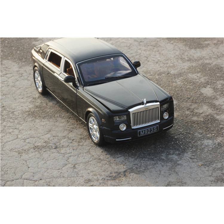 Xe Mô Hình xe Rolls Royce Phantom Tỉ Lệ 1:24 Màu Đen