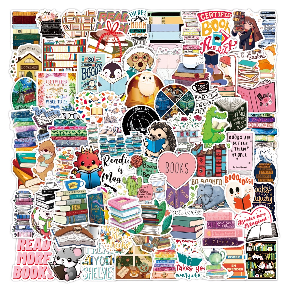 100/50/25/10 Sticker Dán Trang Trí Đa Năng Hình Trái Tim Dễ Thương