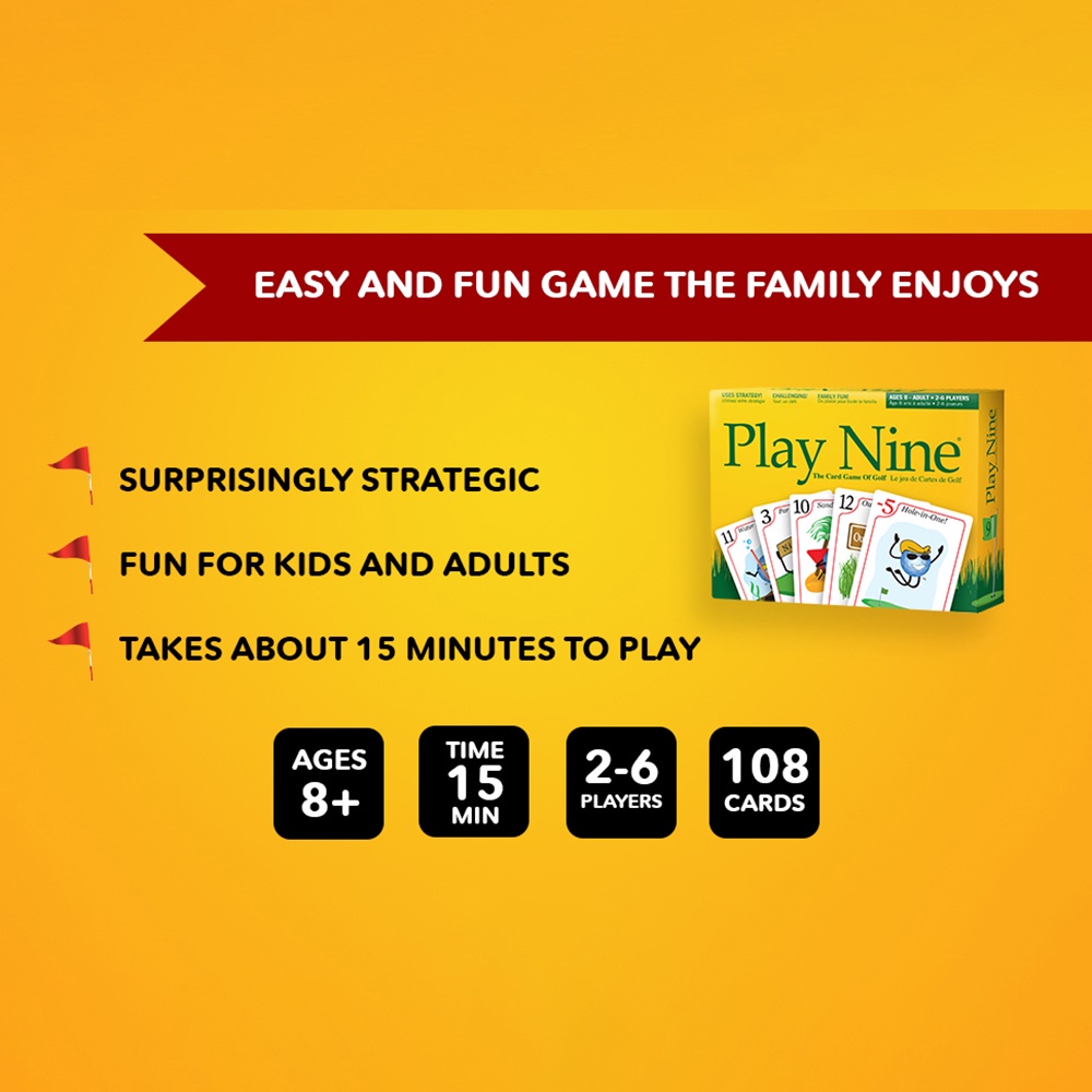 Bộ Bài Play Nine Board Game Độc Đáo BG85