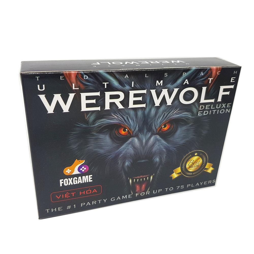 Boardgame Ma Sói Ultimate Deluxe 78 lá bản mềm-Werewolf Character-Việt Hóa-Siêu hay-ngầu lòi