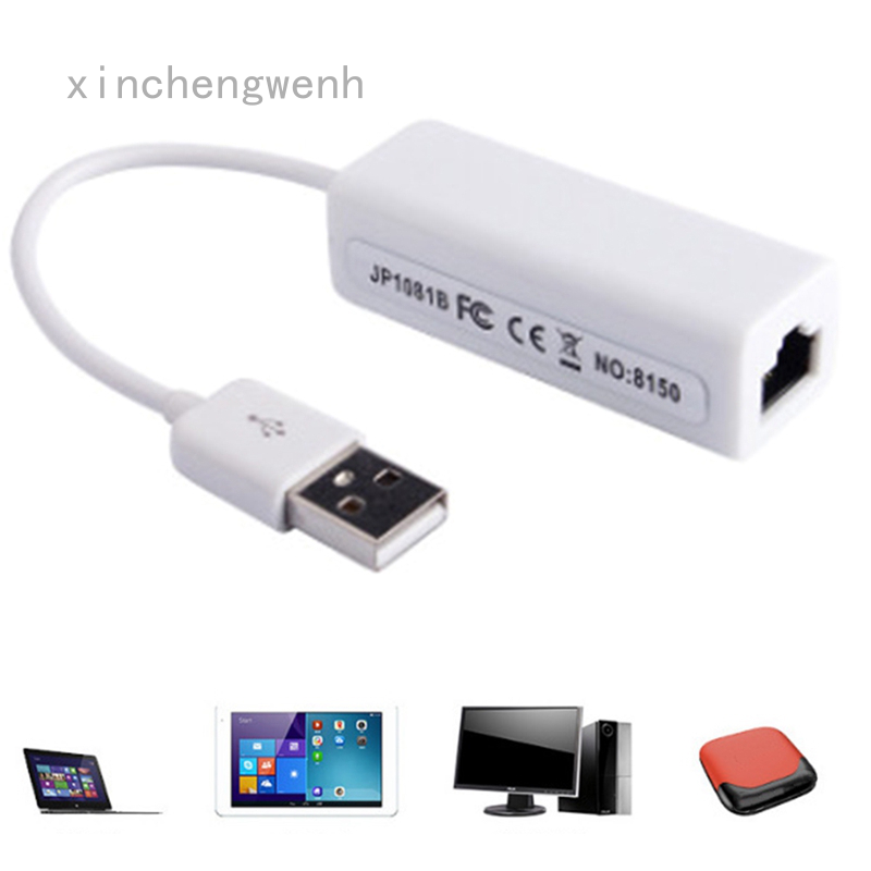 Giắc Chuyển Đổi Xinchewenh 1x Usb 2.0 Sang Lan Ethernet Rj45 Network Adapter For Windows 10 / 8 / 7 / Vista / Xp