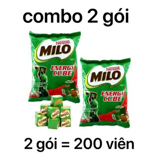 Combo 2 bịch milo cobe gói 275g 100 viên ,2 bịch bằng 200 viên