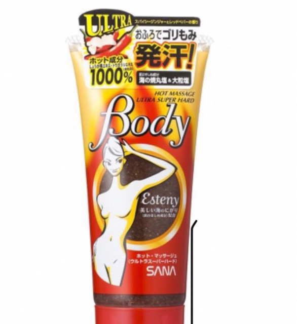 Kem Thoa Bụng Esteny Hot Body Ultra Super Hard 240g