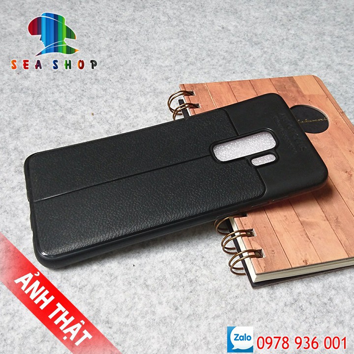 Ốp lưng Samsung Galaxy S9 Plus vân da loại A