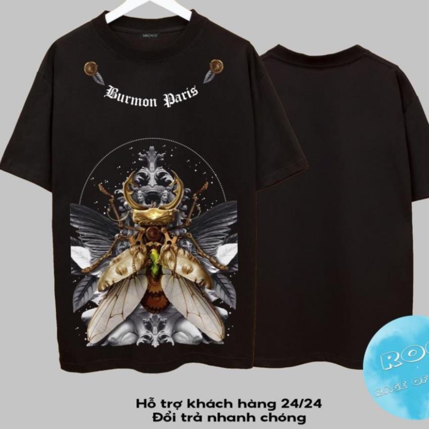 Áo thun form rộng MIKENCO BURMON PARIS chất liệu cotton - Streetwears SG