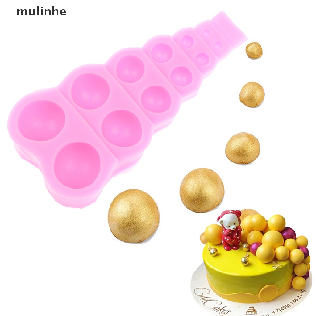 Khuôn Silicone Làm Bánh Hình Bán Cầu Độc Đáo