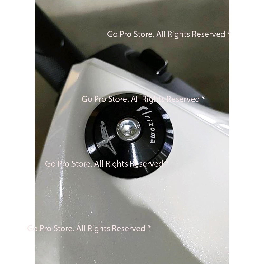 01 Ốc Chân Kính Chiếu Hậu SH, SH MODE Nhôm Đúc - LOGO NGẪU NHIÊN - T10