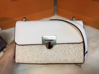 Túi Charles & Keith nhũ