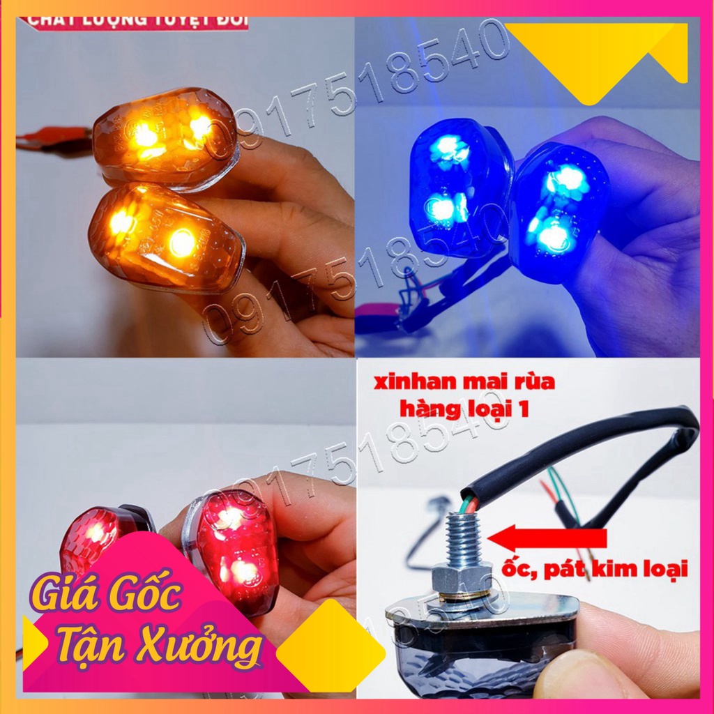 Xi Nhan Mai Rùa Gắn Winner X, MSX , VARIO, CLICK , (hàng loại 1 pát , ốc kim loại ) và Chế lắp được nhiều dòng xe máy! (
