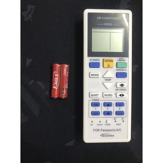 Điều khiển điều hoà PANASONIC INVERTER 2 chiều REMOTE máy lạnh