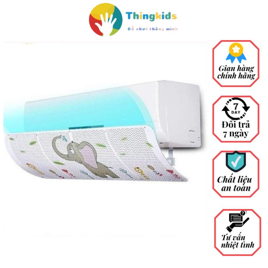 Tấm chắn gió, đổi hướng điều hoà .- Thingkids