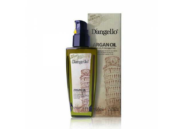 Tinh dầu argan oil dangello dưỡng bóng mượt tóc 60ml