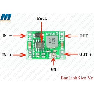 Mạch buck dc-dc 3a mini
