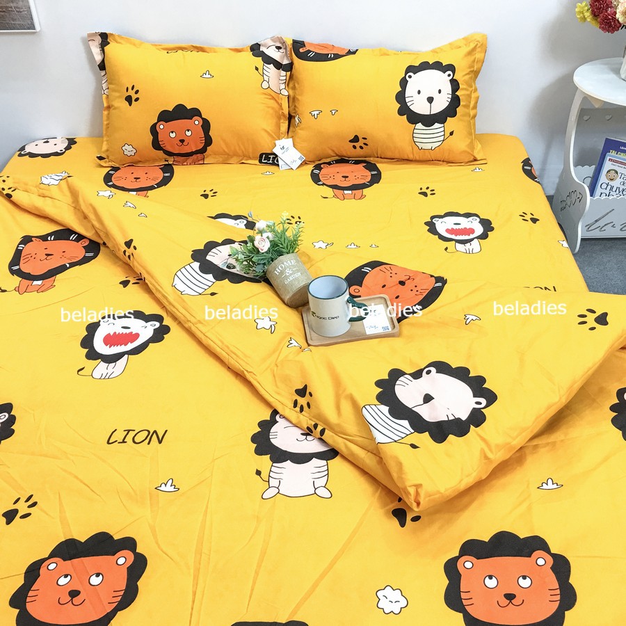 Vỏ ga gối bọc đệm 1m6 2m hoặc 1m8x2m chất cotton poly có bán lẻ vỏ chăn 1m9x2m1