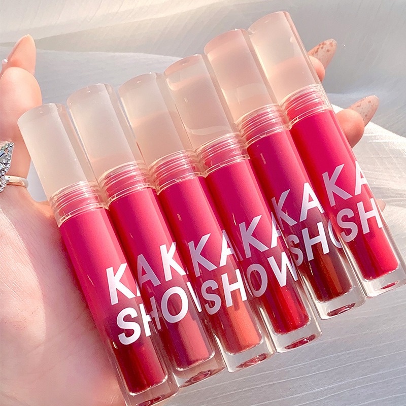 [Hàng mới về] Son Bóng Trong Suốt Dưỡng Ẩm Lâu Trôi Chống Thấm Nước Cho Đôi Môi Đầy Đặn Quyến Rũ