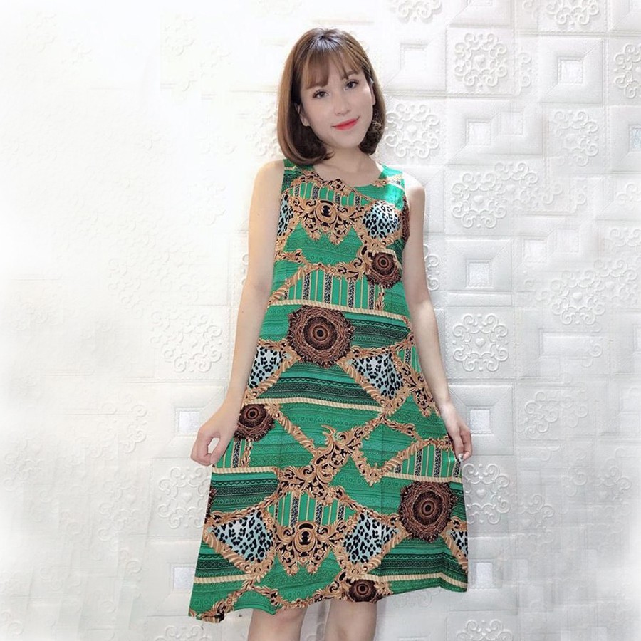 [SALE] Váy Lanh Đũi Siêu Nhẹ Mát - V08 | BigBuy360 - bigbuy360.vn