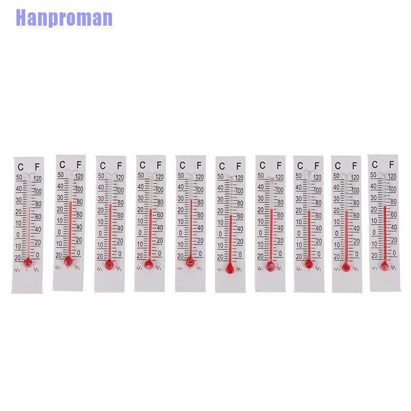Bộ 10 nhiệt kế giấy LAKEBAO 5cmx1.1cm 20-50 tiện lợi