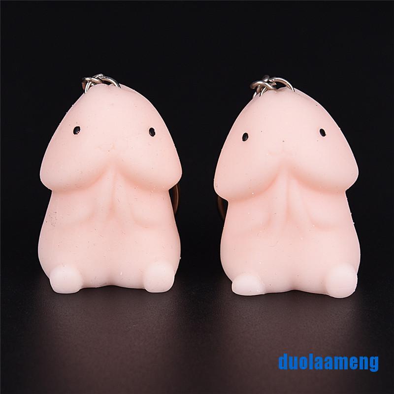 VN Móc Khóa Squishy Hình Mặt Cười Dễ Thương