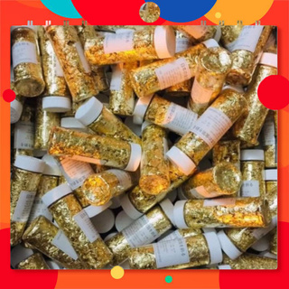Gam lá vàng, lá bạc trang trí bánh kem