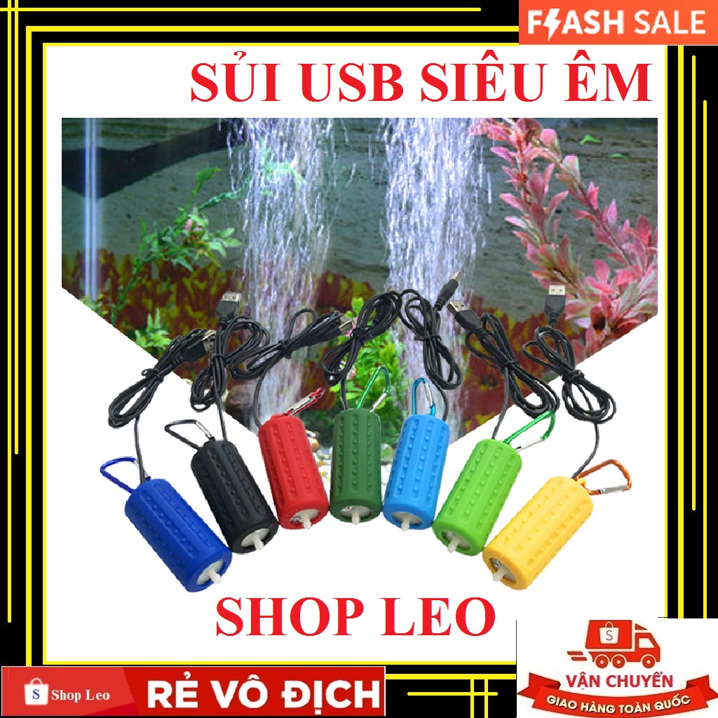  (siêu rẻ) Sủi USB (siêu êm) , cắm sạc dự phòng ( 1 vòi sủi) - sủi cắm sạc tích điện