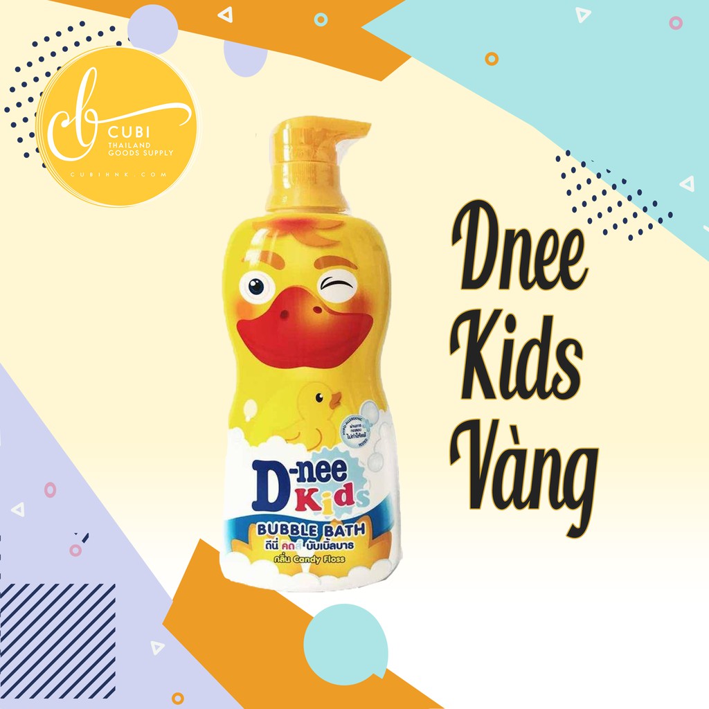 Sữa tắm gội Dnee Kids Hình Thú 400ML