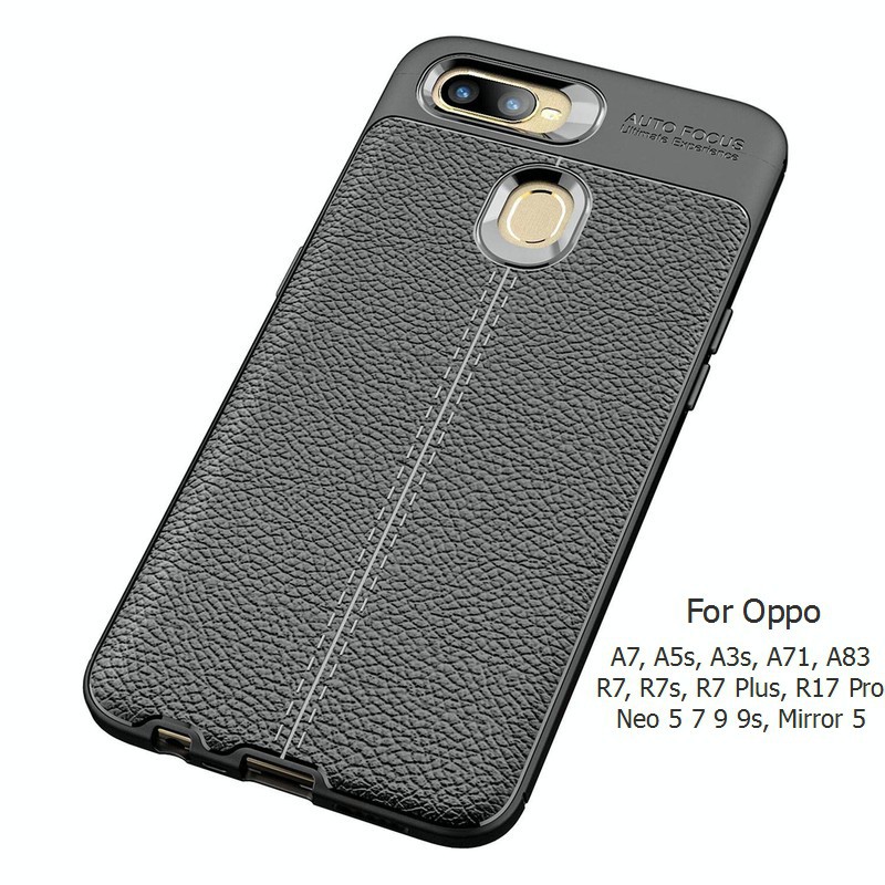 Ốp đen dẻo Oppo A39/ Neo 9s (chính hãng Auto focus) dày dặn cao cấp