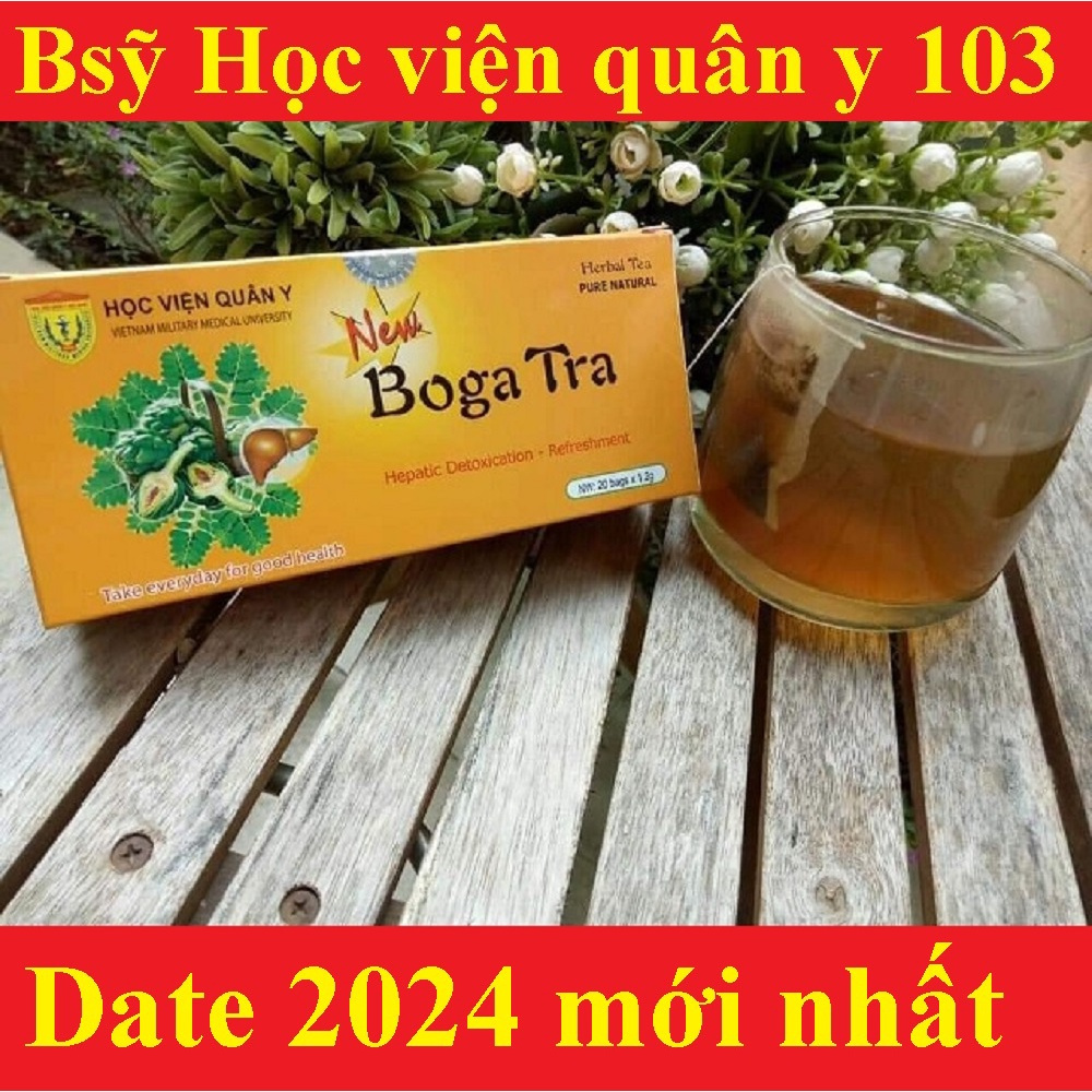 Trà Bổ Gan BOGA TRA, Thanh Nhiệt, Giải Độc, Mát Gan Của Học Viện Quân Y[bogatra]