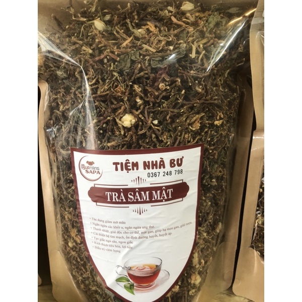 Trà sơn mật hồng sâm 350gr