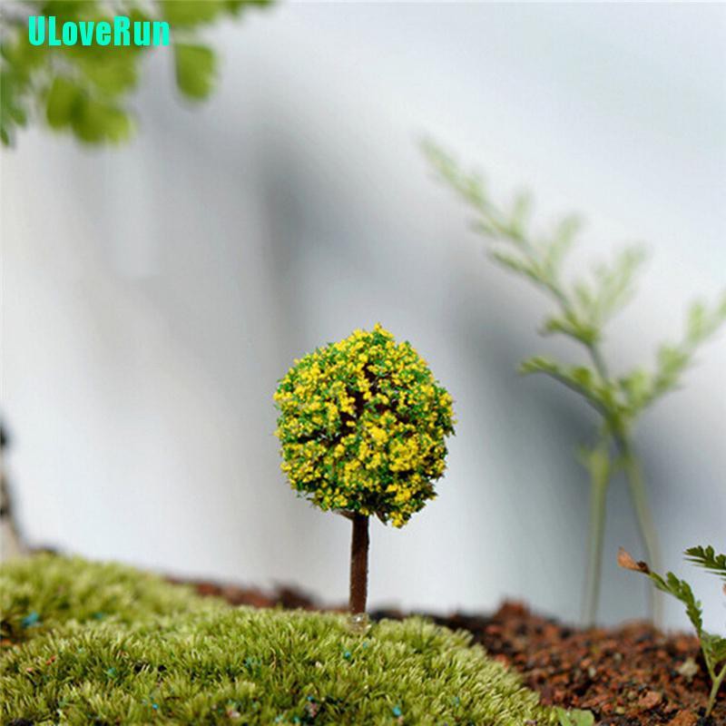 5 Cây hoa giả nhiều màu sắc trang trí tiểu cảnh