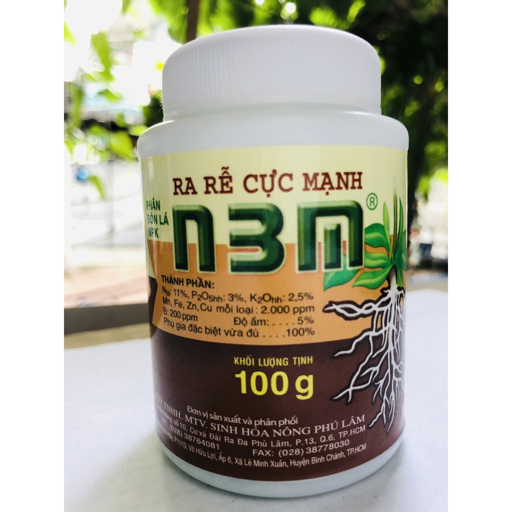 N3M - PHÂN BÓN LÁ RA RỄ CỰC MẠNH