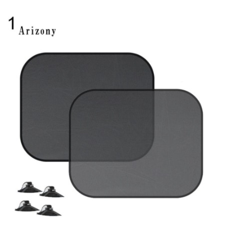 Bộ 5 tấm lưới che nắng rèm treo chống tia UV mát gắn kính chắn gió trước sau cửa sổ xe hơi ô tô cho Toyota Vios Innova