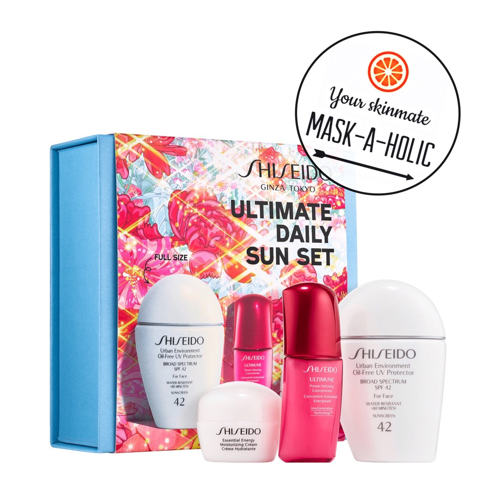 Set chống nắng bảo vệ da SHISEIDO Daily Sun Set