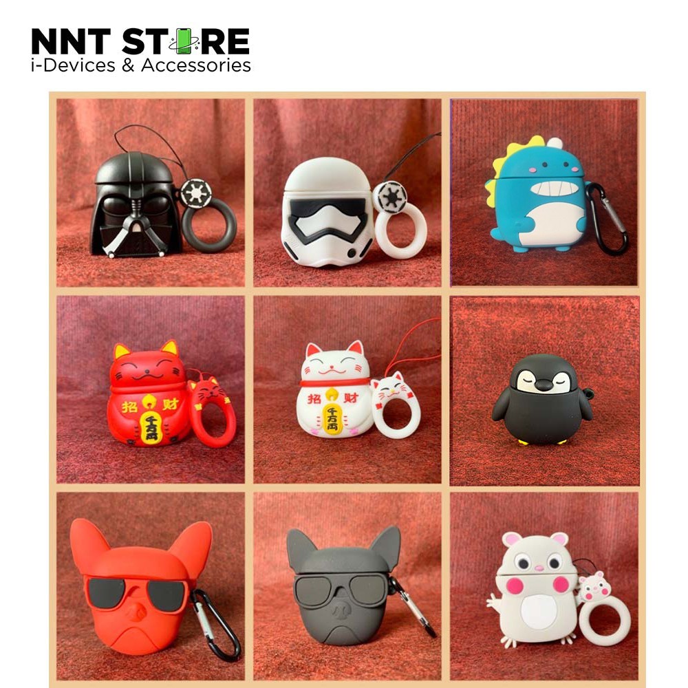 [Hot!!] Bao Da - Case Airpods 1 2 dễ thương | BigBuy360 - bigbuy360.vn