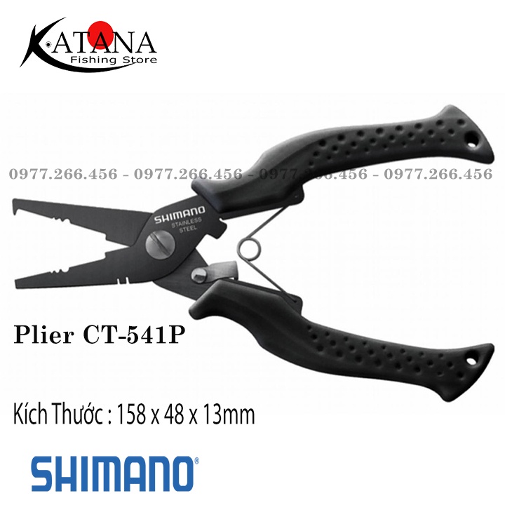 Kìm Đa Năng,Mở Khoen Shimano Power Plier CT-561P / CT-541P