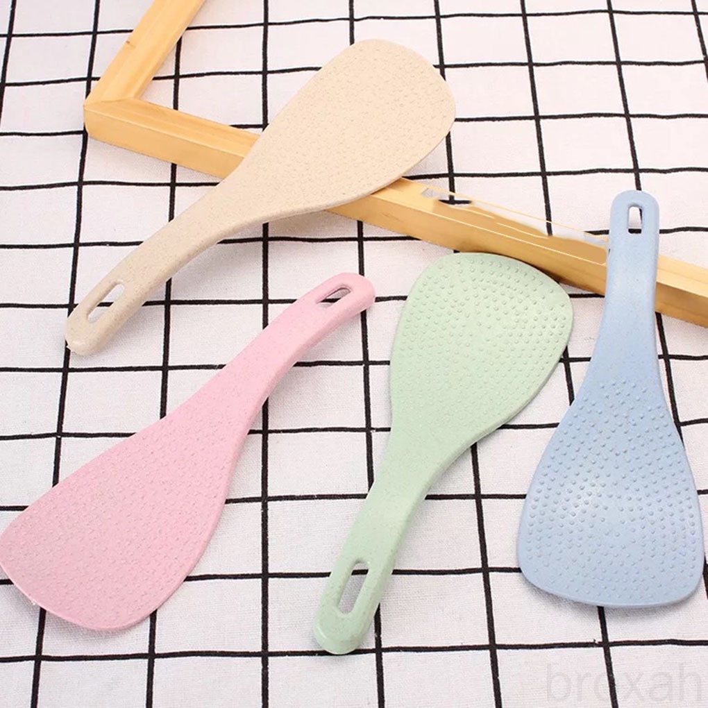 Muỗng Xới Cơm Bằng Lúa Mạch Chống Dính Tiện Dụng Cho Nhà Bếp