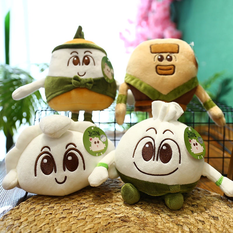 Búp Bê Nhồi Bông Bánh Bao Phong Cách Zuohang Giống Nhau Anime Thám Hiểm Gourmet Adventure Làm Quà Tặng Cho Phụ Nữ