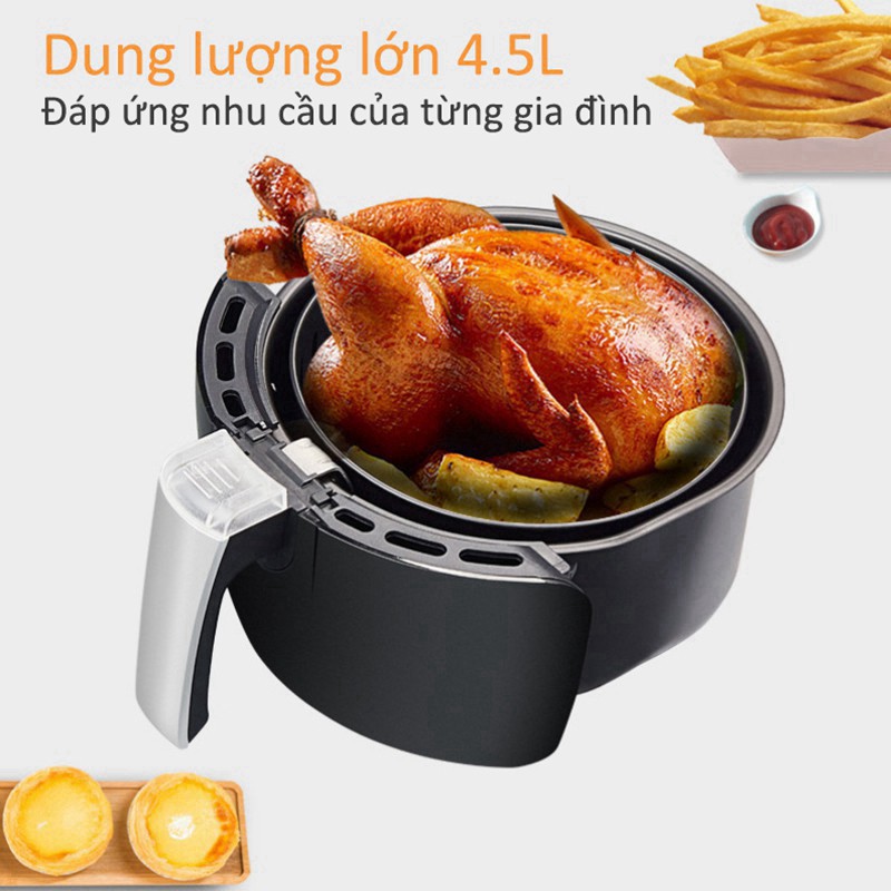 NỒI CHIÊN KHÔNG DẦU - CHÍNH HÃNG SHANBEN - D18 HÀNG CAO CẤP (BÀO HÀNH 6 THÁNG)