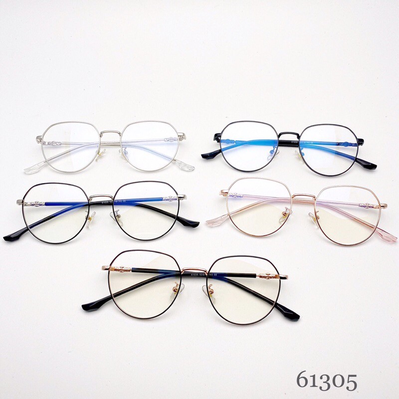 Kính oval dáng mắt 4,5cm
