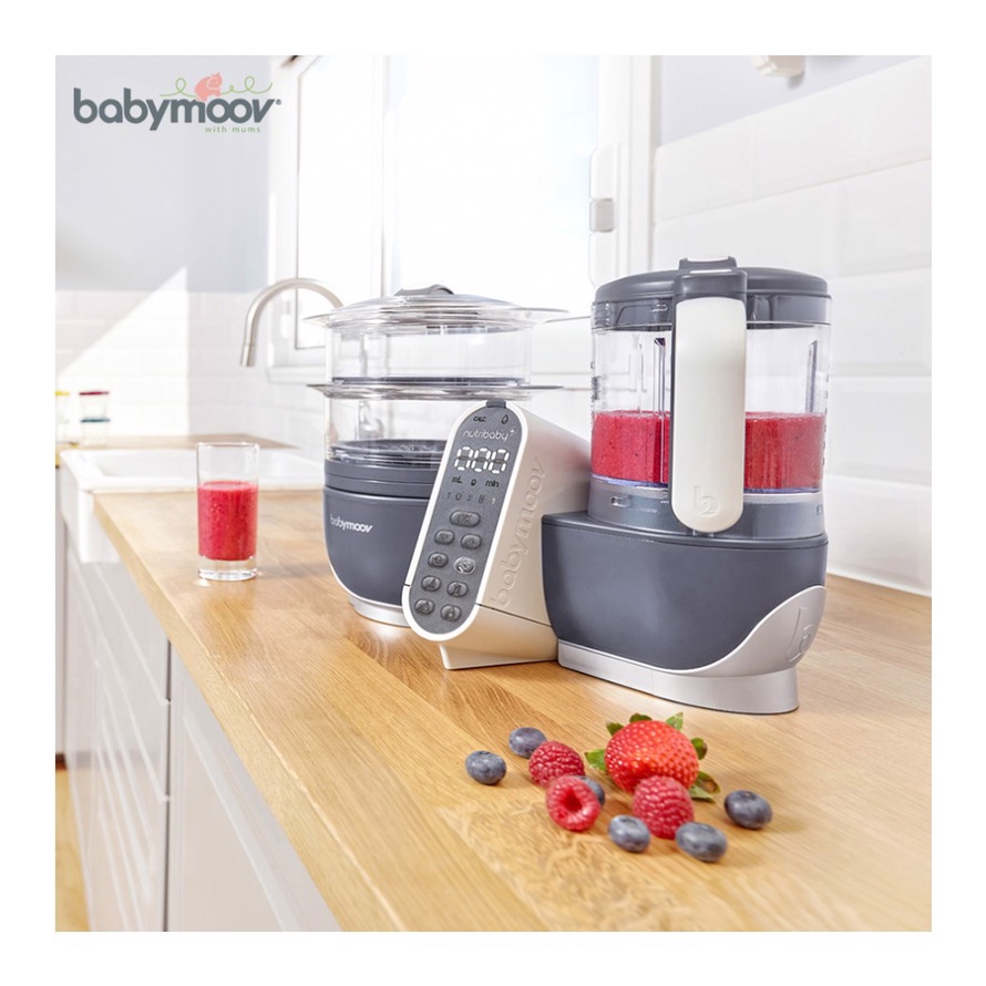 MÁY XAY HẤP ĐA NĂNG NUTRIBABY PLUS 5IN1 BABYMOOV